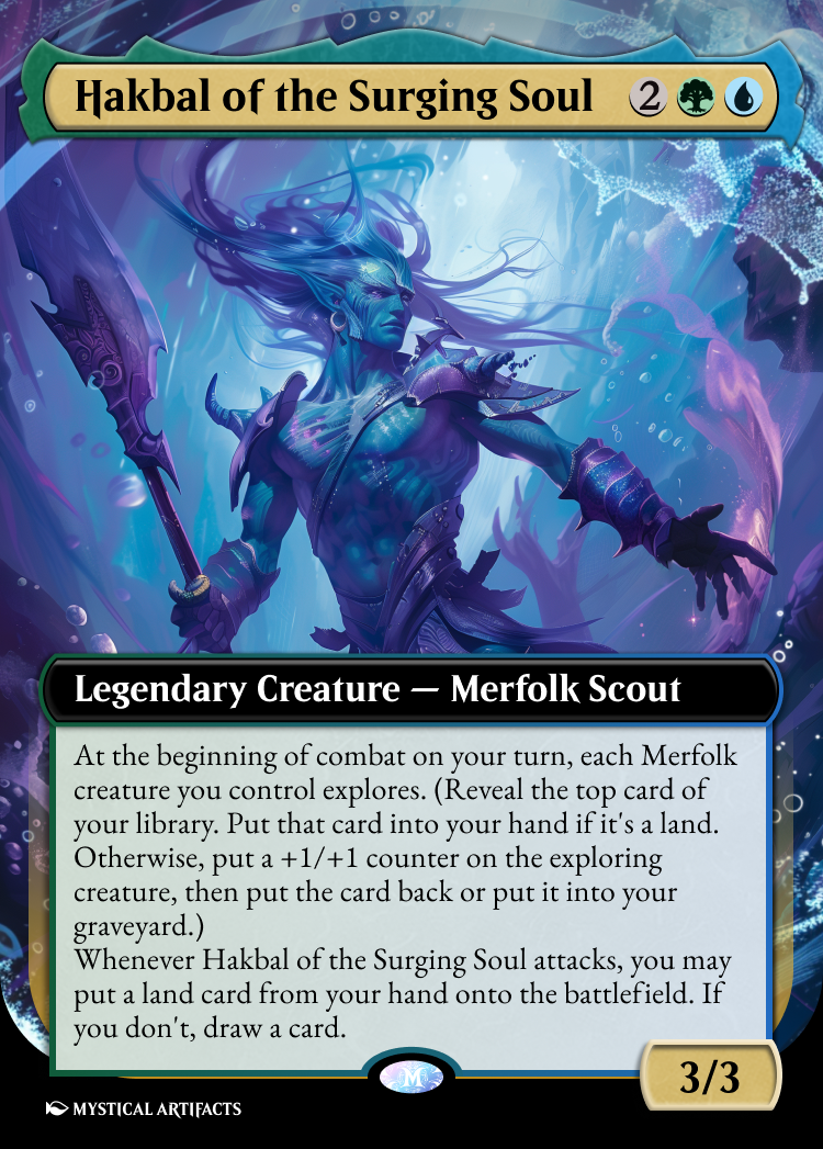 Hakbal of the Surging Soul custom card