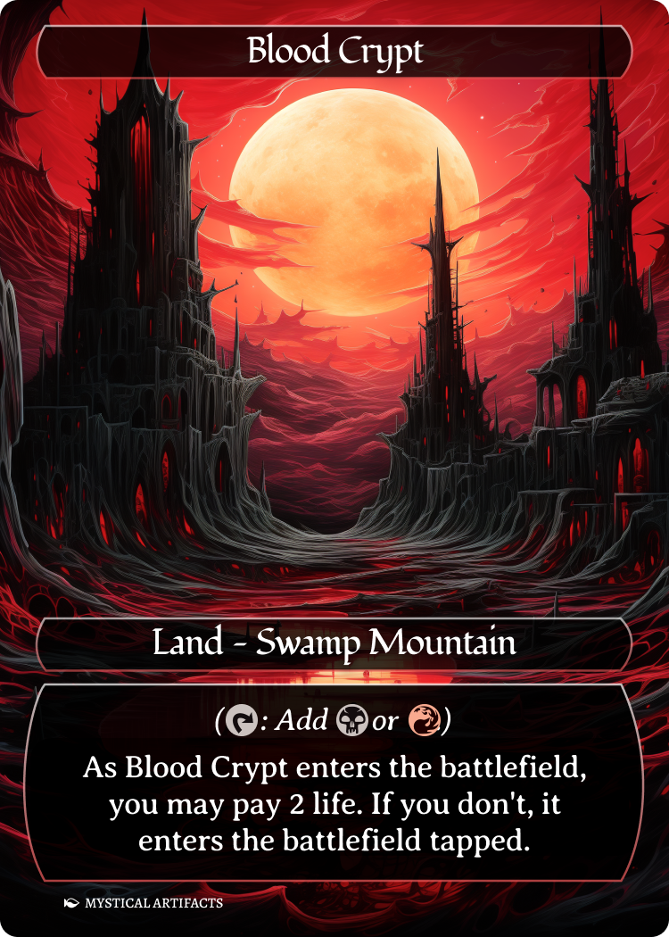 Sacred Foundry custom card