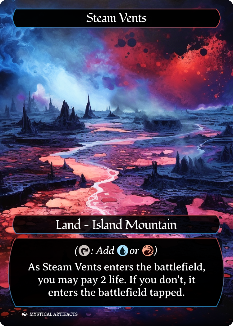 Steam Vents custom card